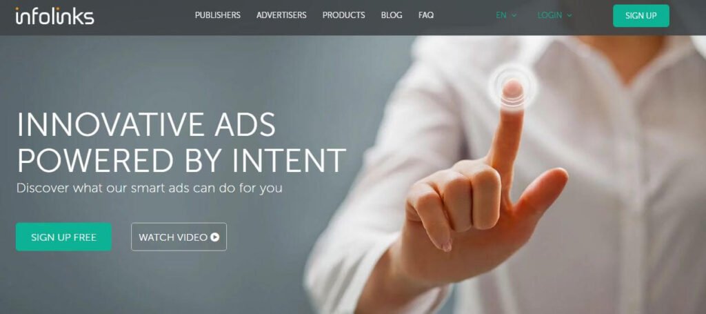 Best Google Adsense Alternatives - Infolinks